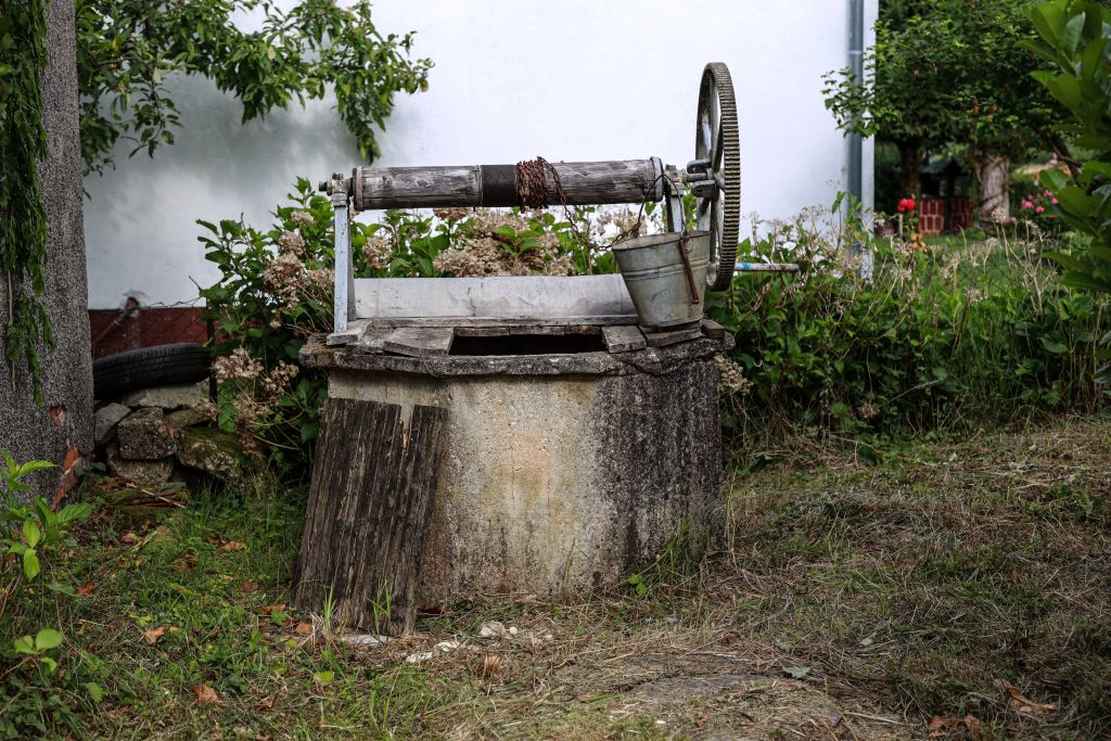 Pompe de puits en panne